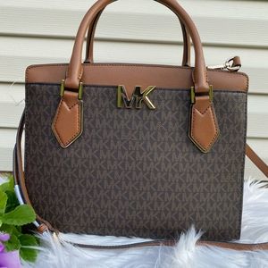 Michael kors purse large Mott satchel